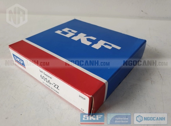 Vòng bi bạc đạn 6016 80x125x22mm SKF — Ảnh gốc — ngocanh.com · 6016-2.jpg