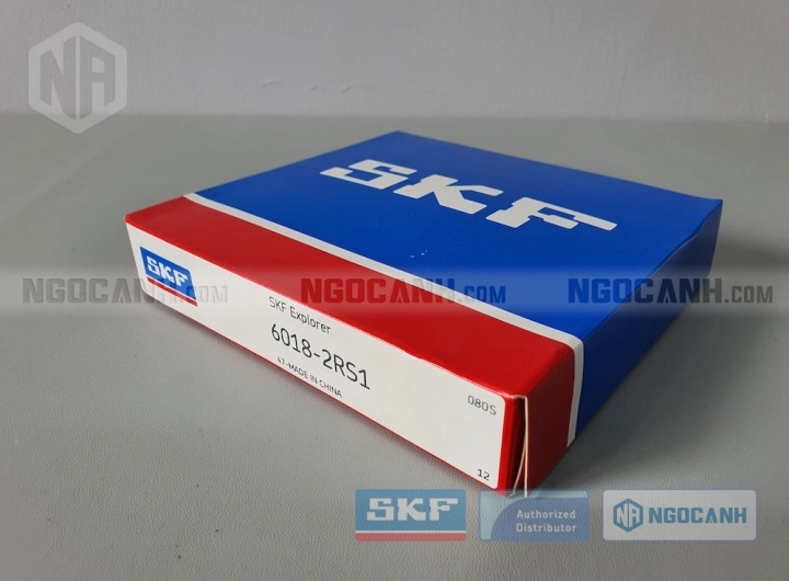 Vòng bi bạc đạn 6018 90x140x24mm SKF — Ảnh gốc — ngocanh.com · 6018-2.jpg