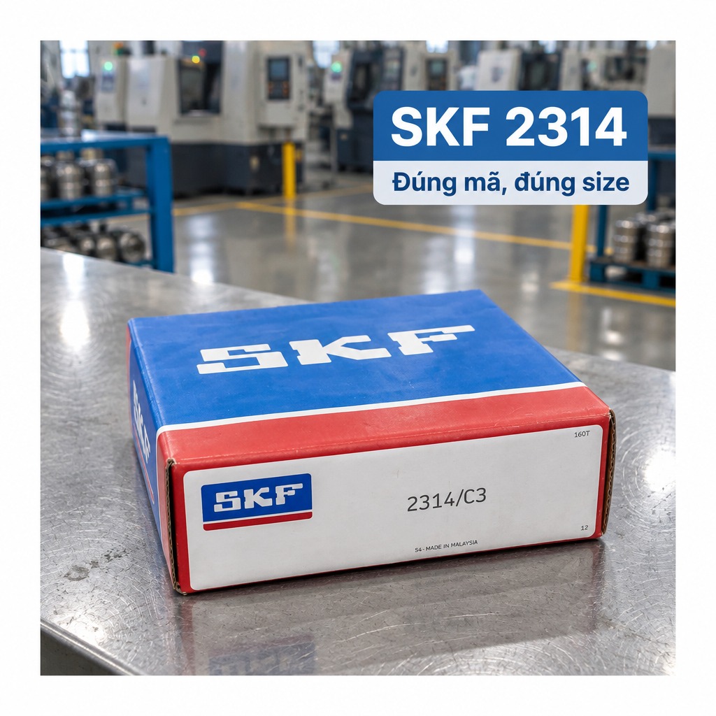 Vòng bi bạc đạn 2314 70x150x51mm SKF — Ảnh phong cách — Ảnh bìa