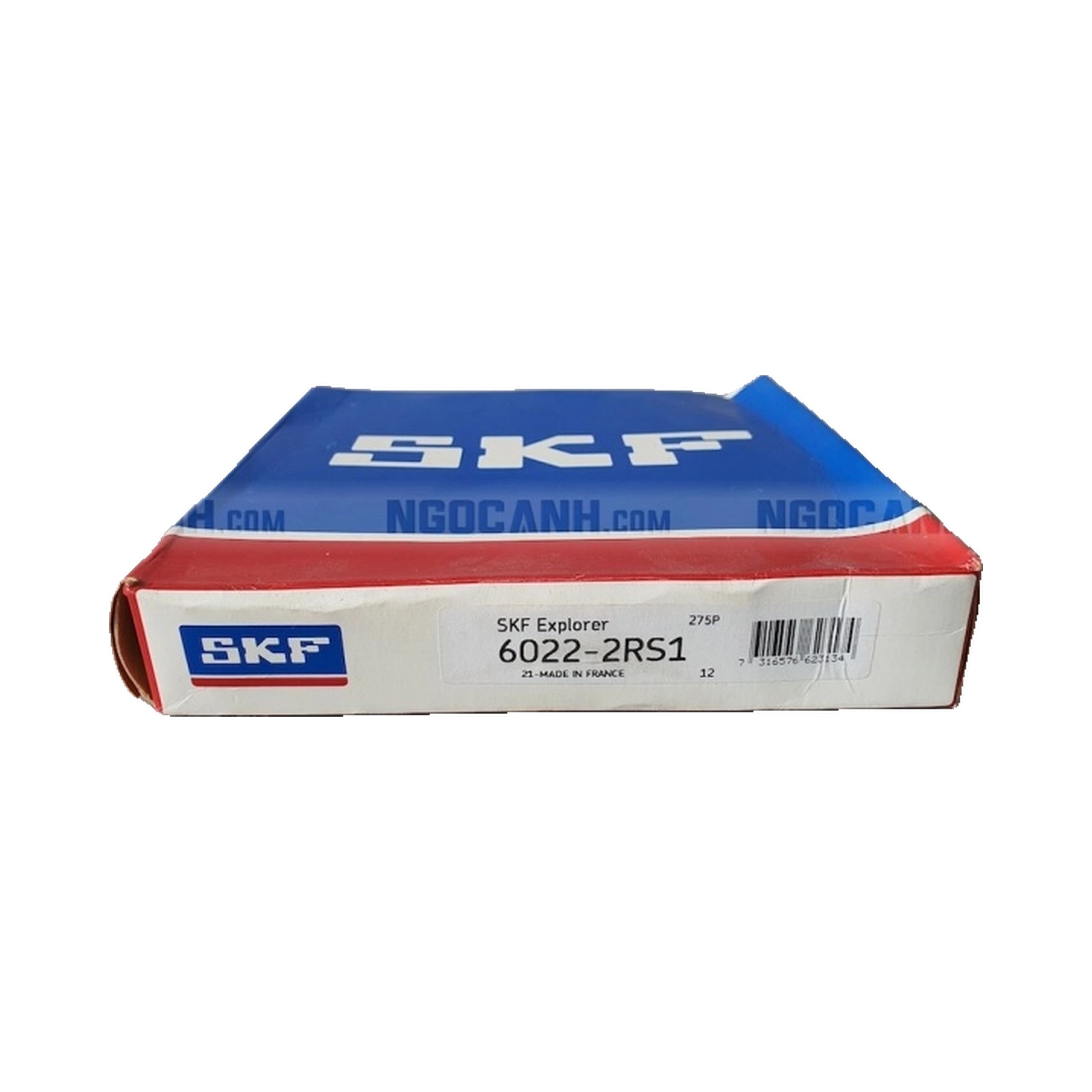Vòng bi bạc đạn 6022 110x170x28mm SKF — Ảnh hiển thị chính — nền trắng